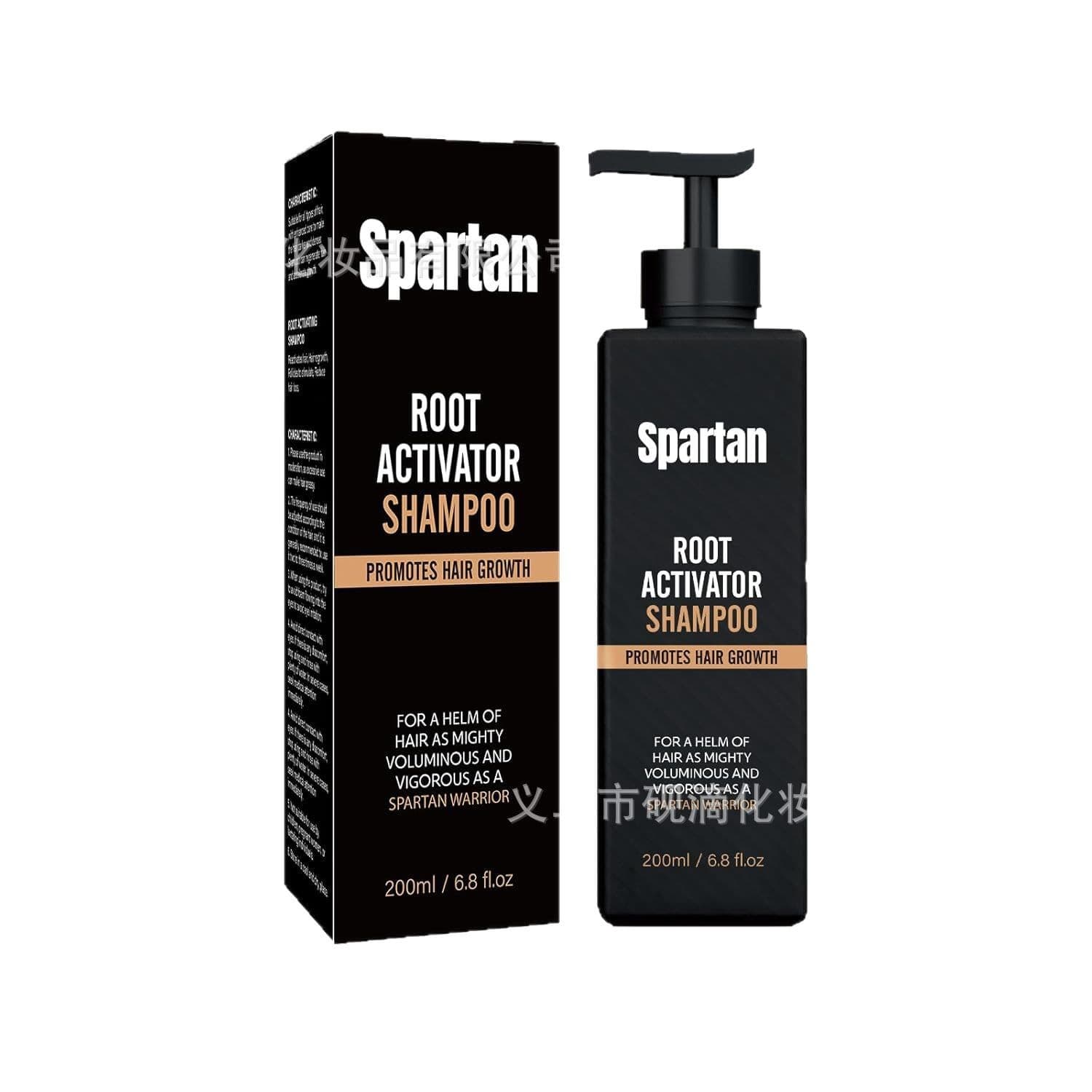 Spartan Root Activator Shampoo Thick Hair Shampoo Nourish Hair Roots Prevent Hair Loss Strengthen Hair