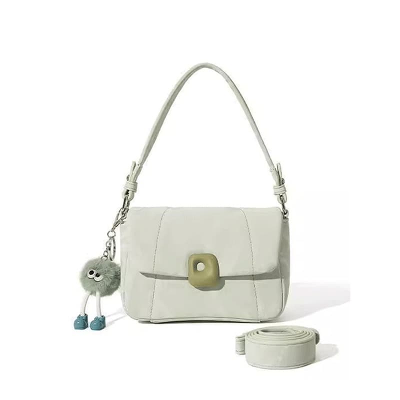2026 New Women's Bag, Niche Design, Premium Mint Green Underarm Bag, Casual Commute Crossbody Bag