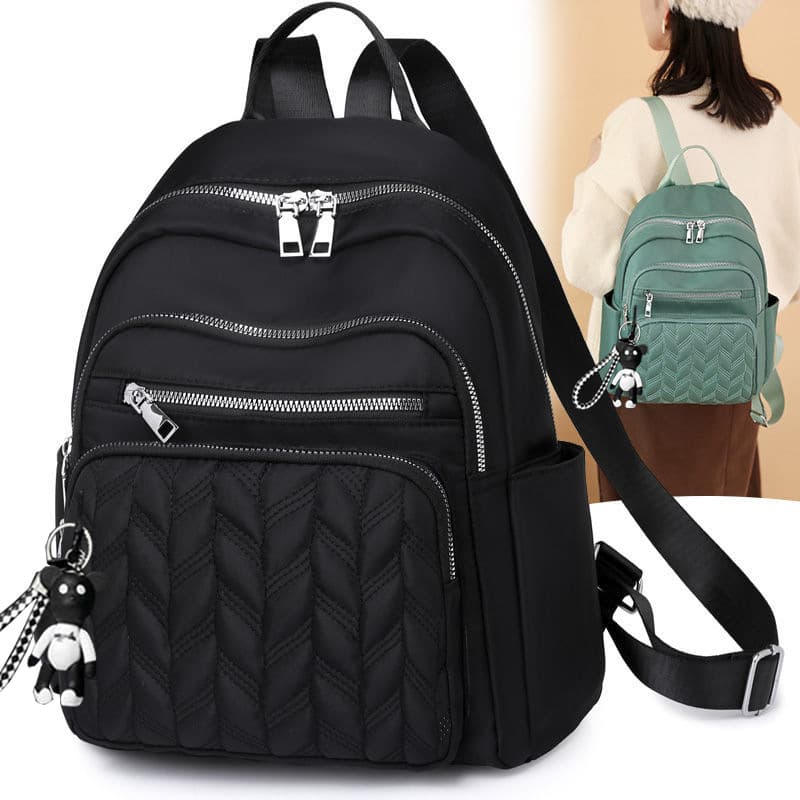 Cross-border foreign trade backpack, compact cross-body dual-use Oxford cloth, can be labeled on behalf of the factory.