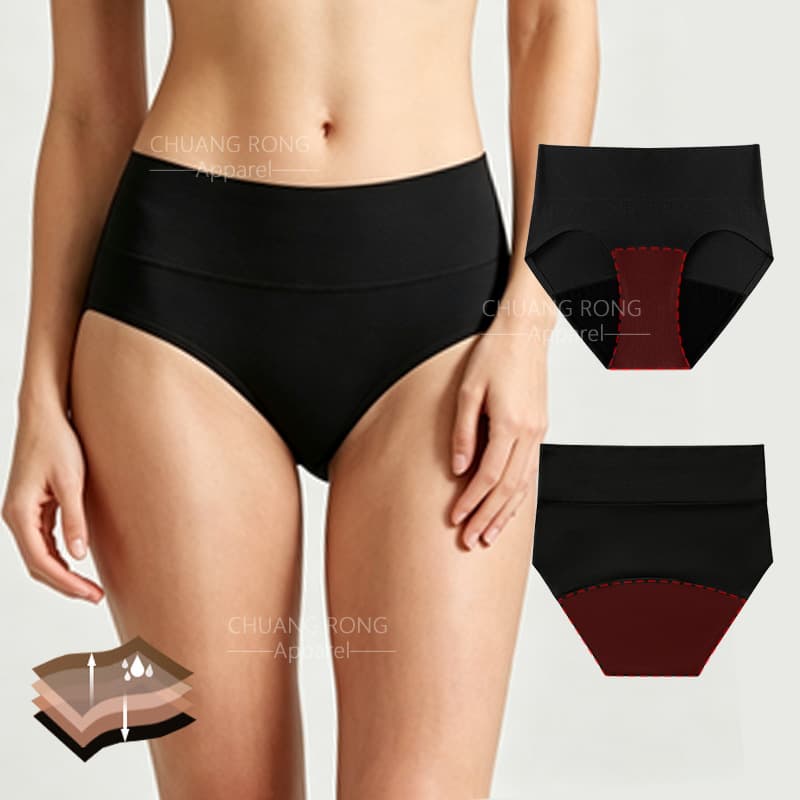 Women's Seamless Breathable Modal Period Panties, Leak-Proof, Thin Style, Pad-Free Menstrual Underwear