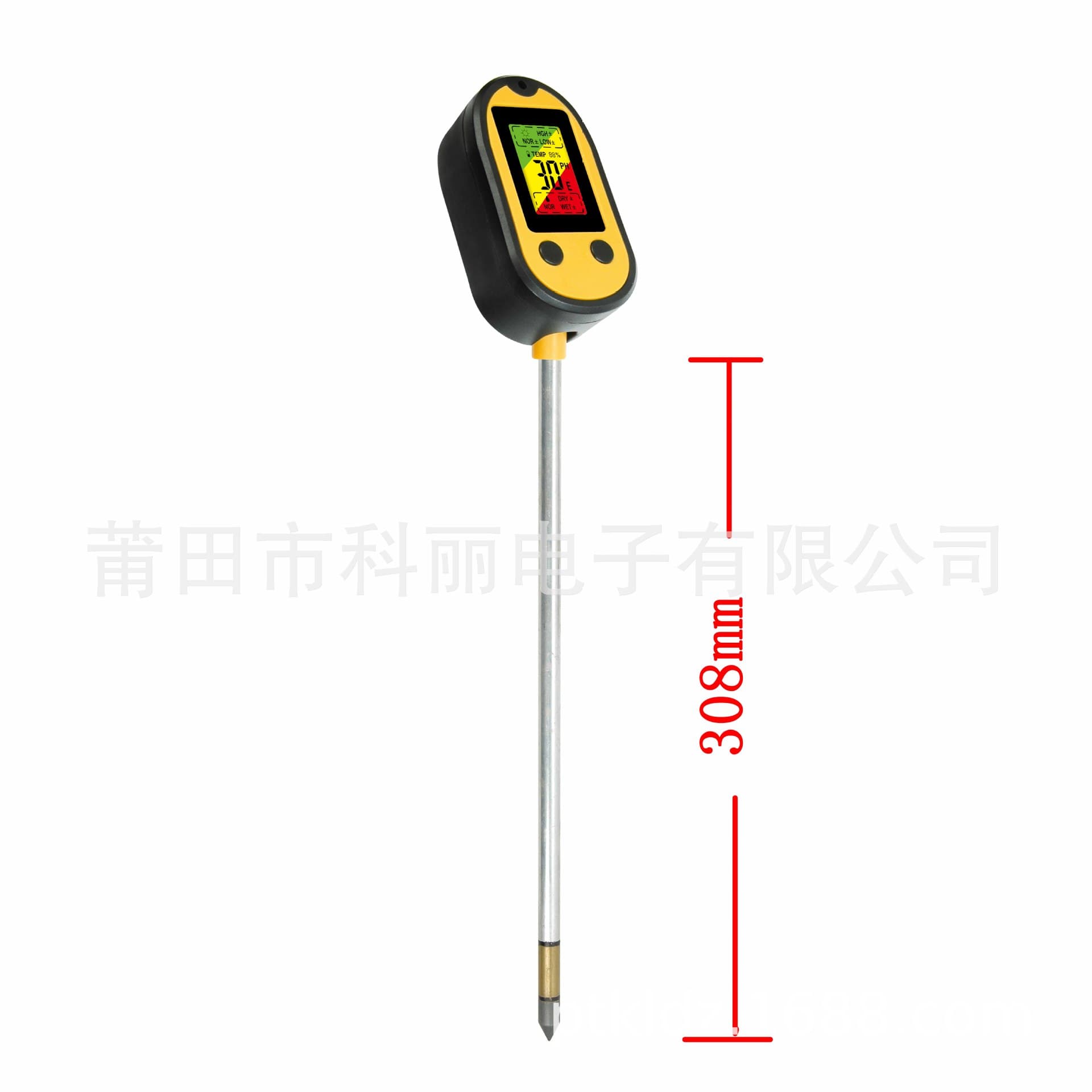6-in-1 Soil Tester Soil pH Meter with Sound and Light Indication for Amazon Cross-Border Trade Soil Moisture Meter