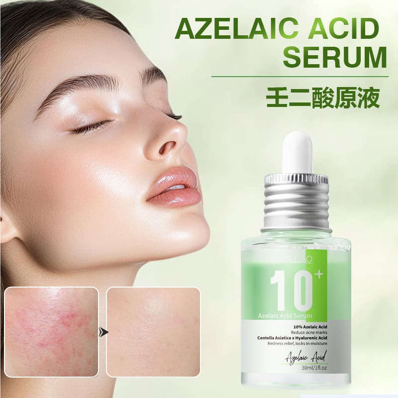 Cross-border 10% Azelaic Acid + Hyaluronic Acid Serum Facial Care Brightening Moisturizing Redness Repair Azelaic Acid Serum
