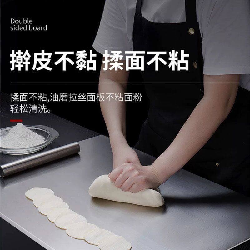 New kitchen cutting board stainless steel panel and surface cutting board fruit mildew-proof thickened cutting board household antibacterial cutting board