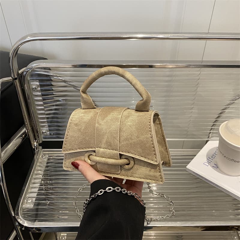 Niche popular shoulder bag casual fashion small square bag commuter bag 2025 spring new fashion trend crossbody bag