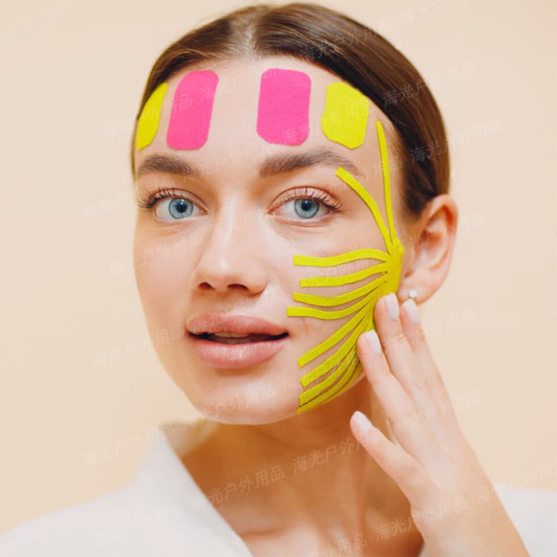 Cross-border V-Lift Face Lifting Bandage, Breathable Japanese & Korean Style, Improves Nasolabial Folds, Lifts Apple Muscles