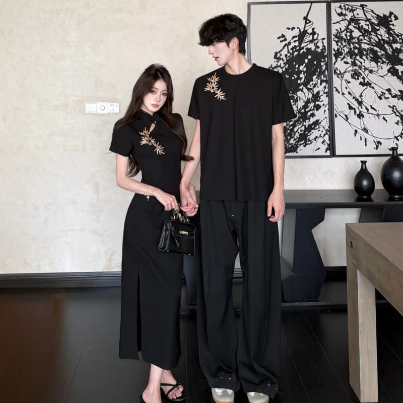 2026 Summer Love Protection Wear New Chinese Style National Style Embroidered Sleeveless Dress