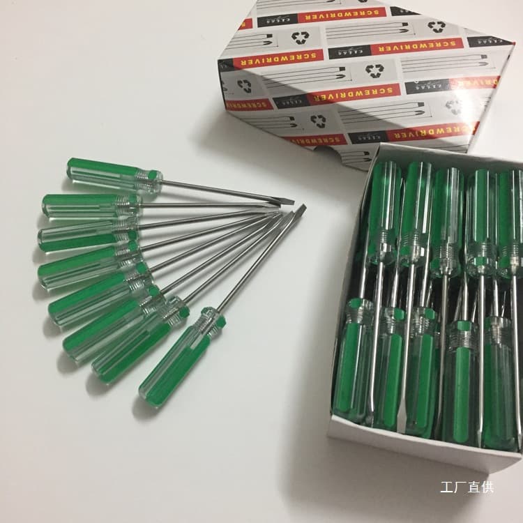 Free shipping 3mm colorful mini screwdriver set, flathead and Phillips screwdrivers, small screwdrivers, precision screwdrivers