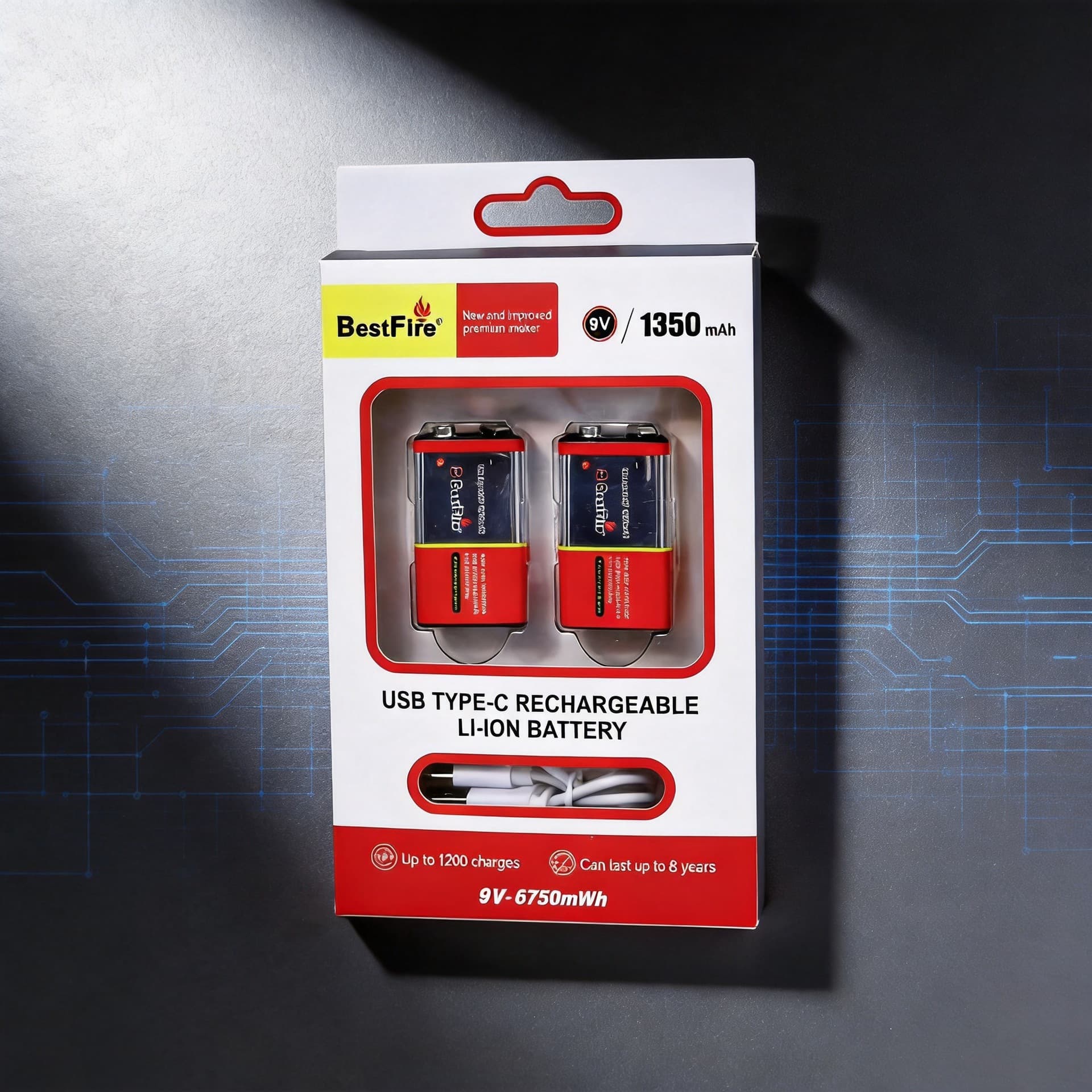 Factory Direct 9V Battery Multimeter Electric Guitar Alarm Toy AAA Battery AA Rechargeable Battery D Battery