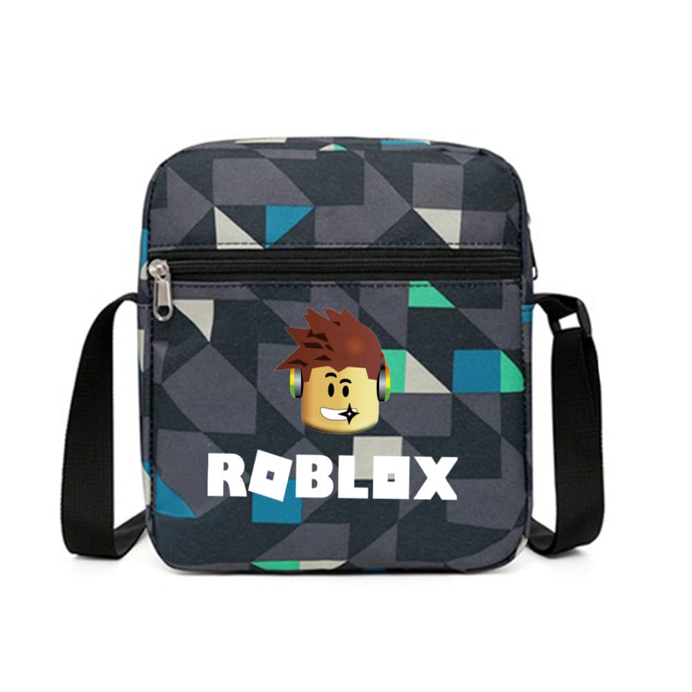 roblox cartoon game pattern print casual outdoor shoulder bag crossbody small square bag popular mini small square bag