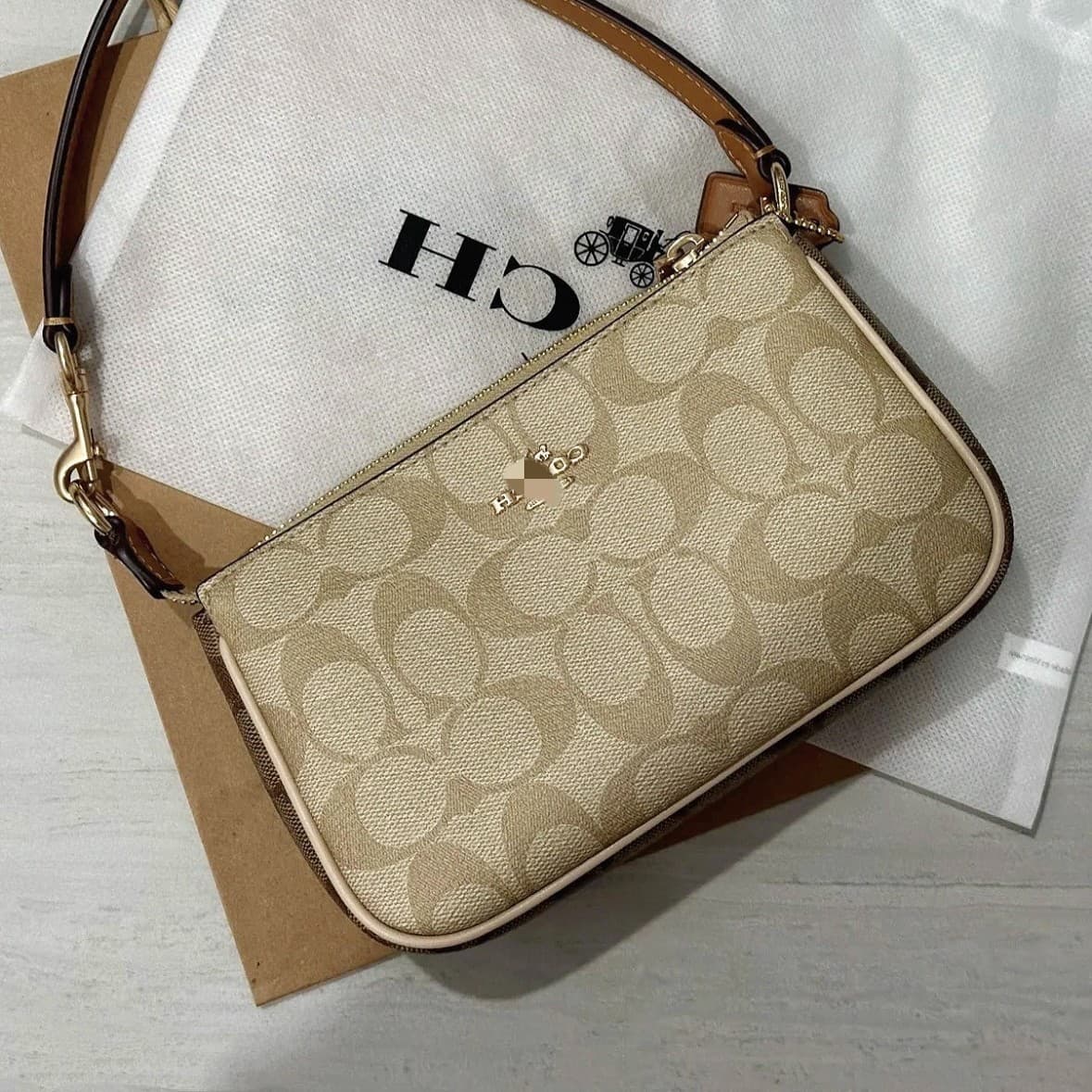 Kou Jia New Nolita19 Armpit Mahjong Bag Classic Vintage Fashion Versatile Small Square Bag Handheld Shoulder Bag for Women
