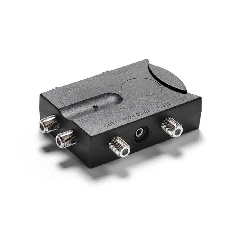 2-in-4-out Bi-directional TV Amplifier with TV Link A24R