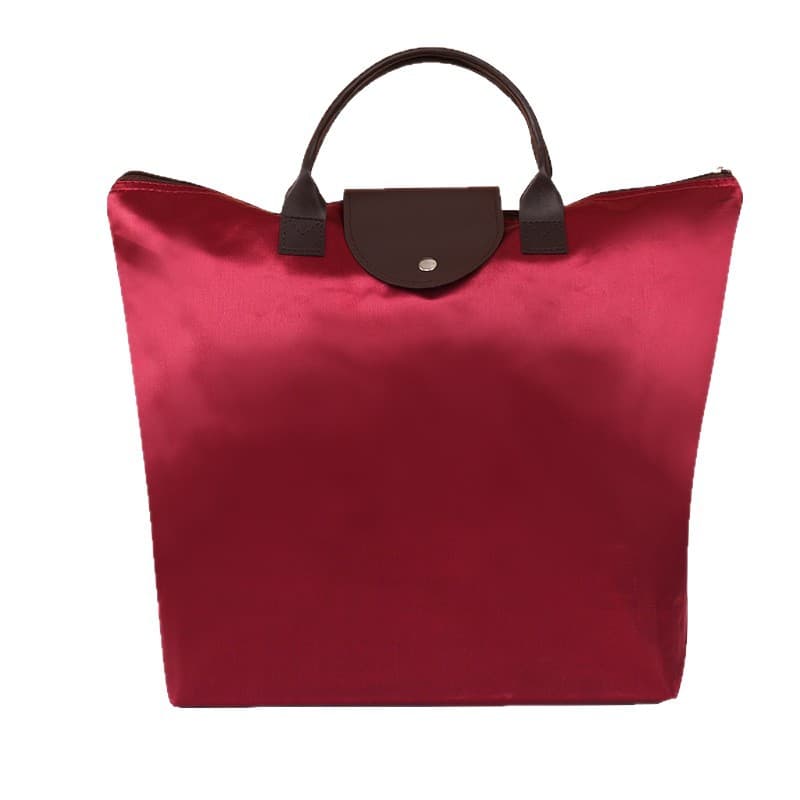 Factory Wholesale Oxford Cloth Folding Bag Thickened Casual Advertising Tote Bag Custom Logo Storage Bag Portable