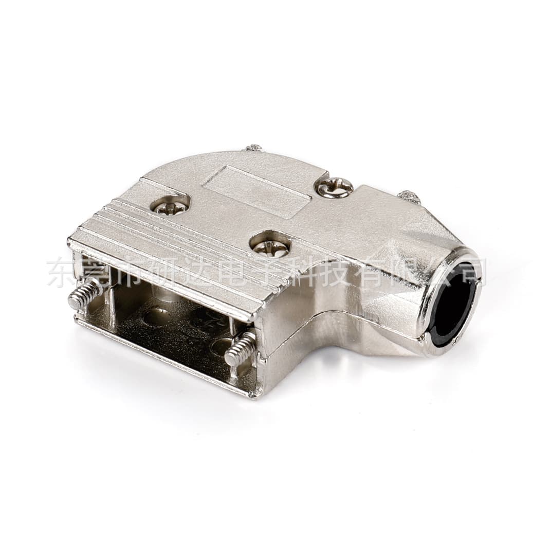 DB Connector DB15 Zinc Alloy Quick Shell 90-Degree Male/Female Metal Shell Series / Plastic Industrial