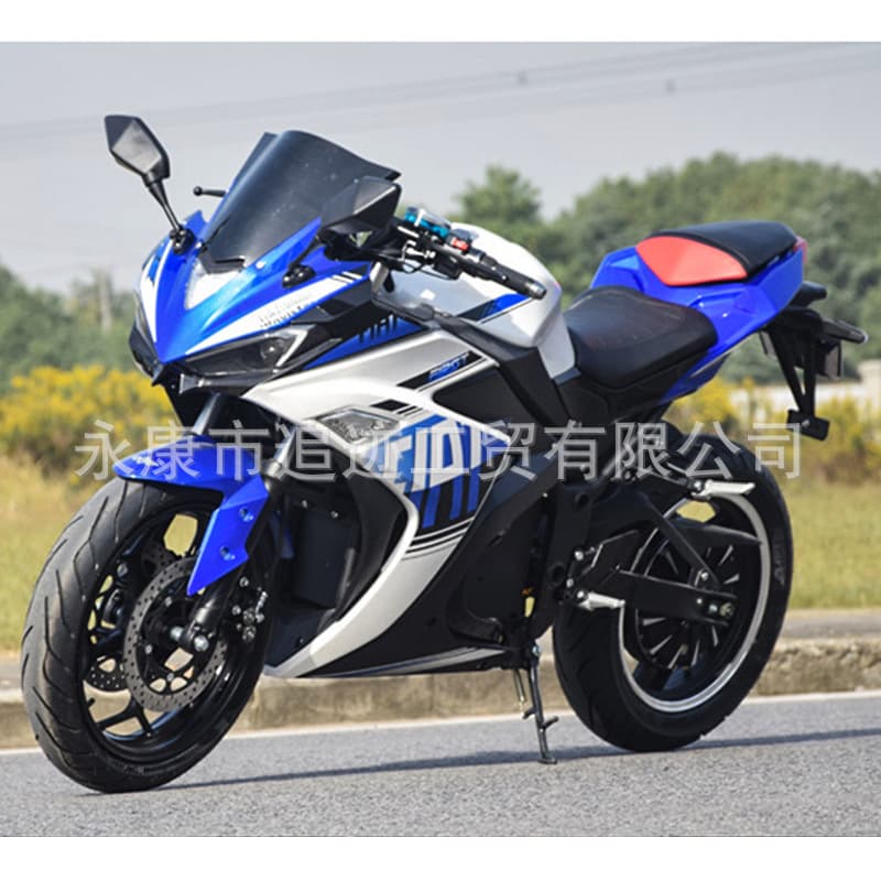 V6 New Electric Motorcycle Sports Bike 72V 5000W/8000W High Power Electric Motorcycle Racing High-Speed EV