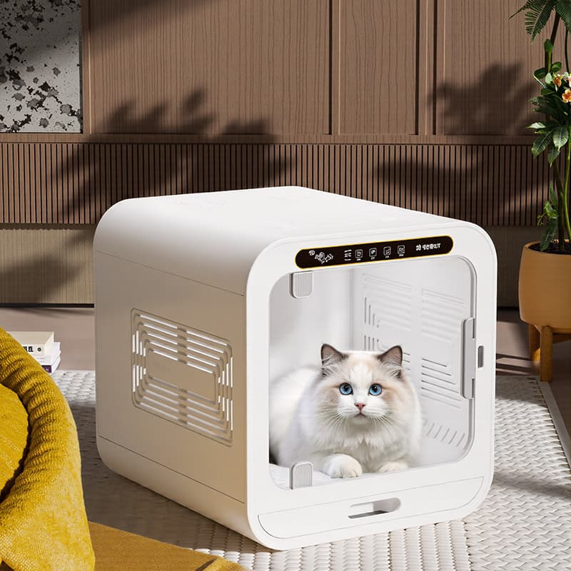 Pet Drying Box, Home Use Blower for Cats and Dogs, Bath Drying Machine and Hair Dryer