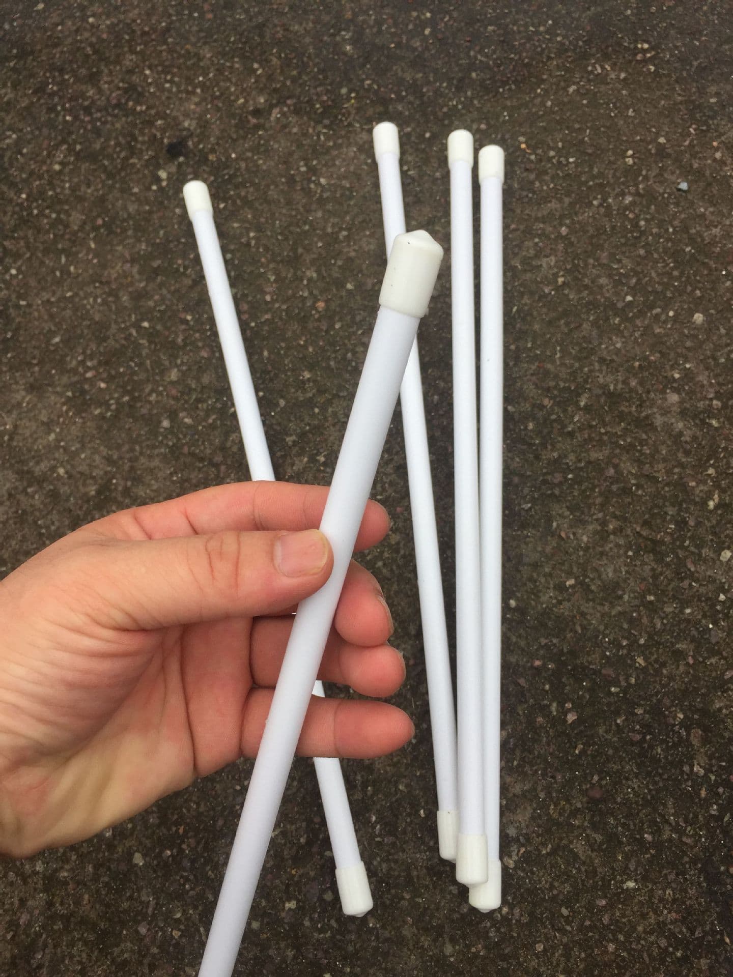 Manufacturer Direct Sales Wholesale 10mm Thick Poster Photo Banner Flag Hanging Picture Scroll Hanging Picture Rod Hanging Scroll Rod