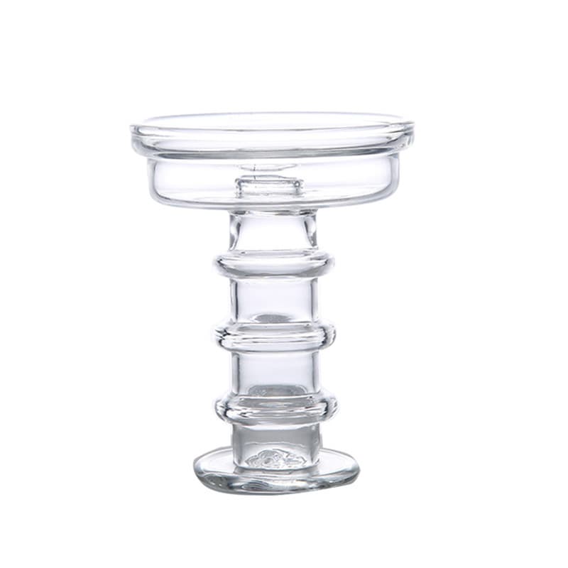 Cross-border Germany New Style Hookah Bowl Heat-resistant Glass Hookah Bowl Bamboo Joint Hookah Head Compatible with HMD Portable