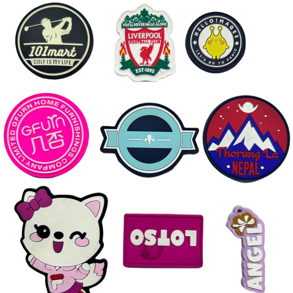 Screen Printing on PU Leather Materials, Fabric Printing Patterns, Logo, Glow-in-the-Dark Ink, Screen Printing Processing, Printing Factory Outsourcing