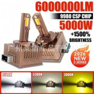 Plug-and-Play D1S D2S D4S D8S D3S Xenon to LED Headlight Conversion Kit
