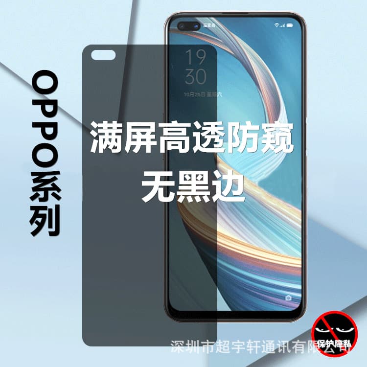 Compatible with OPPO R17 Full Coverage Transparent High Clarity Privacy Screen Protector F33 F23 F17PRO F25PRO Edge-to-Edge Privacy Film