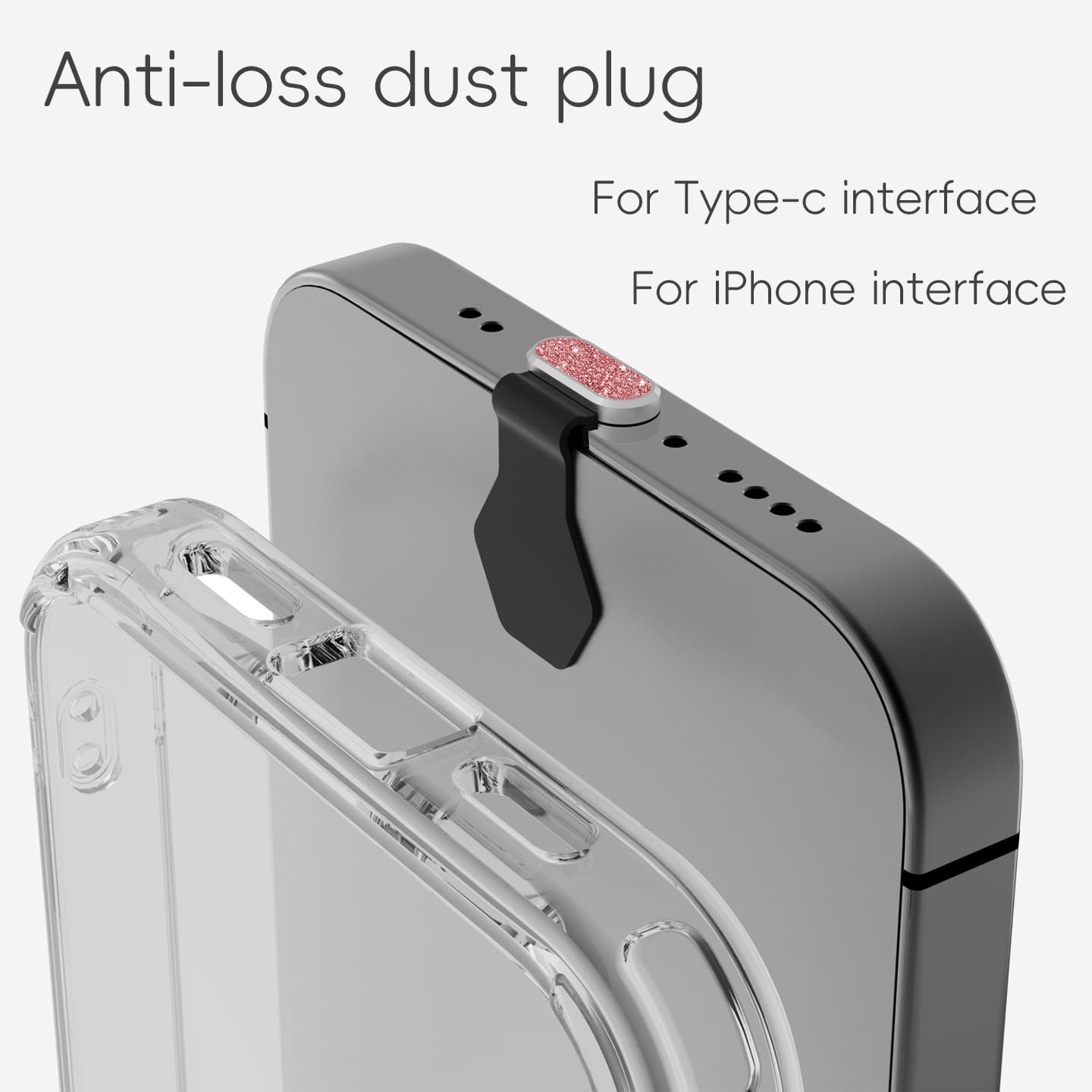 Diamante Anti-Dust Plug for Type-C Phone Port - Lost Phone