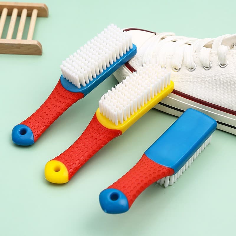 Nano shoe brush multi-functional, non-damaging to shoes, for home use on clothes, collectibles brush, laundry and shoe cleaning board with soft bristles