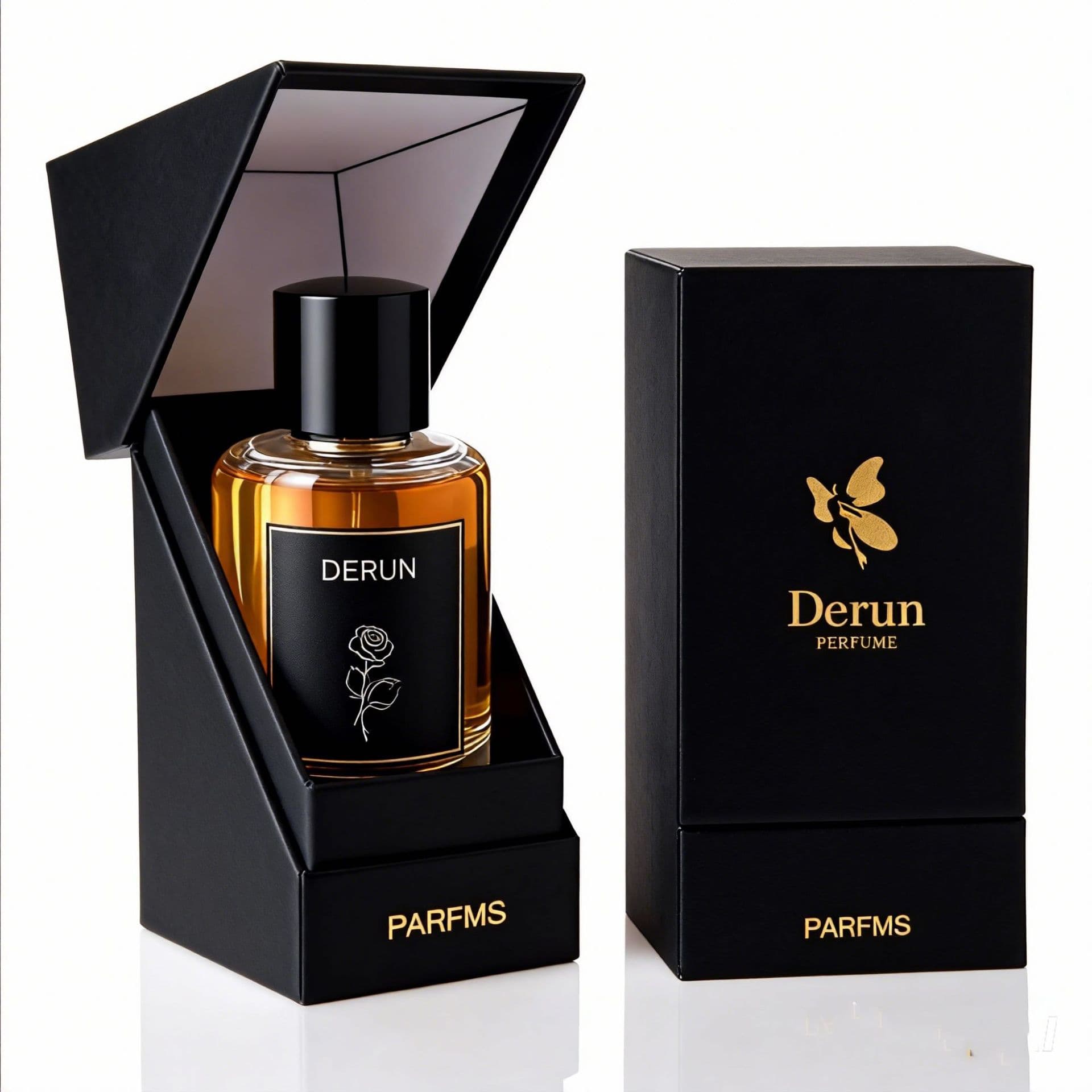 Manufacturer's In-Stock Transparent Glass Perfume Bottles, 50/100ml Snap-On Spray, Minimum Order of 50 Pieces, with Packaging Customization
