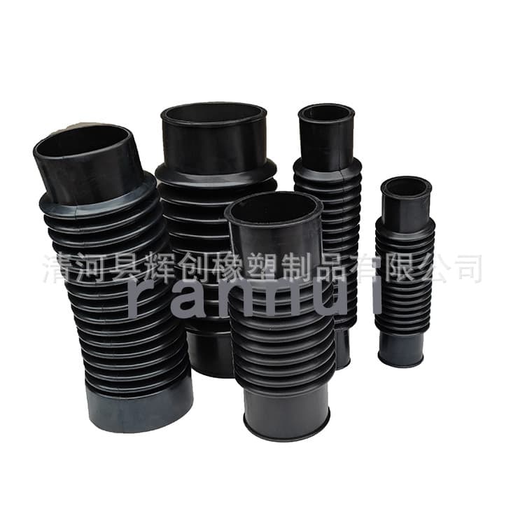 Rubber Corrugated Pipe Expandable Hose Marine Toilet Drain Pipe Flexible Joint Sewage Pipeline Special for Ships