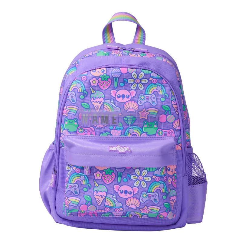 Australian Smiggle Purple Koala School Bag Kindergarten First Grade Children's Backpack