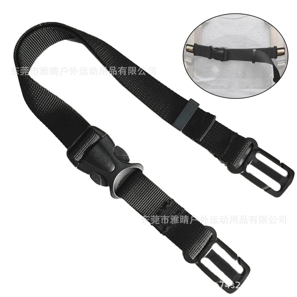 Factory direct adjustable chest harness backpack shoulder strap, anti-slip clip strap, suitcase luggage strap belt