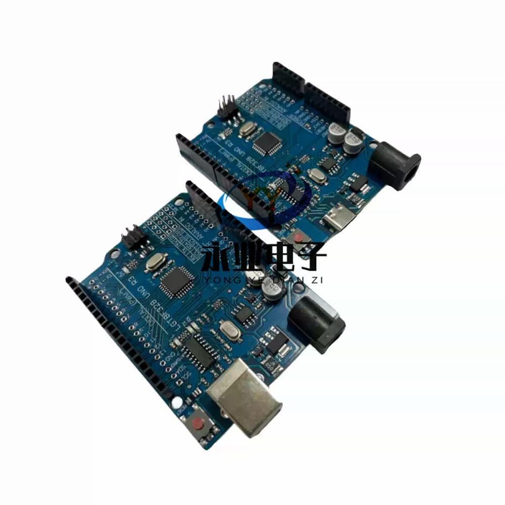 LGT8F328P UNO R3 Development Board, Replacement for ATmega328P Microcontroller Module, Compatible with Arduino