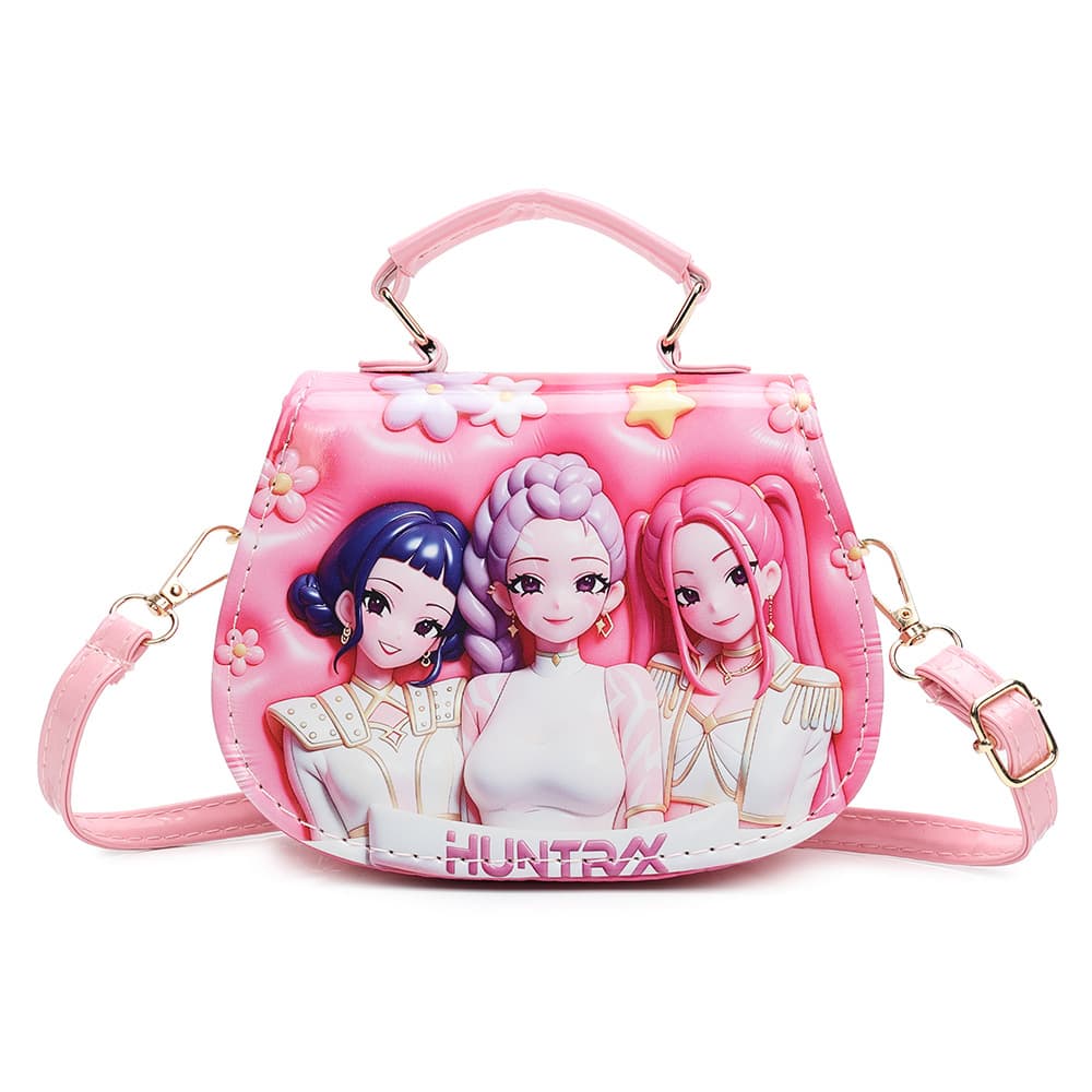 New Kids Bag 3D Demon Hunter Girl Group KPOP Zero-Line Bag Anime Cute Storage Bag Cross-Border Best-Selling Kids Crossbody Bag