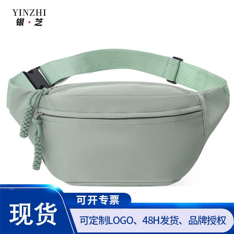 Stylish and chic chest bag for women, perfect for sports, running, mobile phone use, waist bag, outdoor use, lightweight single shoulder crossbody bag.