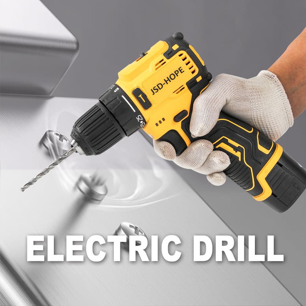 Cross-border Trade Wireless Charging Hand Drill, Household Portable Repair Multifunctional Lithium Battery Hand Drill
