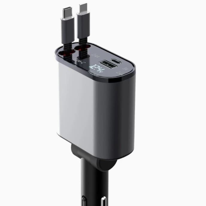 Star Light Q9B Car A1 Charger Cable Super Fast Charging Head Cigarette Lighter Socket Adapter Converter
