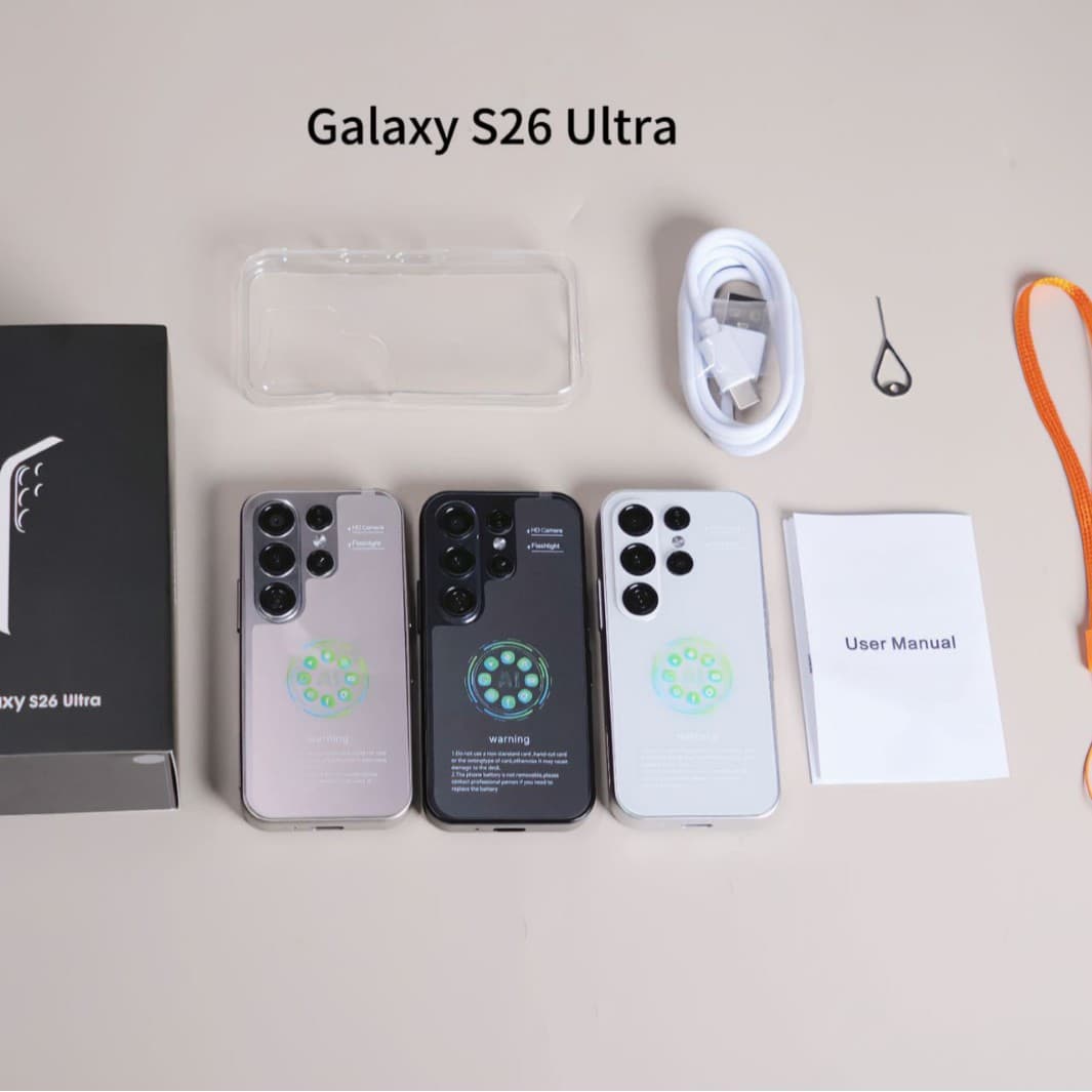 New Mini S26 Ultra Mini Foreign Trade Smartphone 3.75-inch Dynamic Island Smartphone