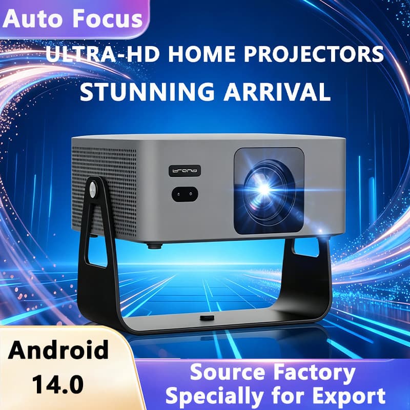 New foreign trade product B1 projector Android Bluetooth dual-band high-definition home fully automatic focus network projector