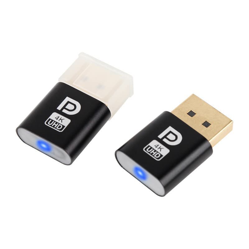 DP virtual display 2K4K graphics card spoofer hdtv remote lock screen treasure Displayport fake load header