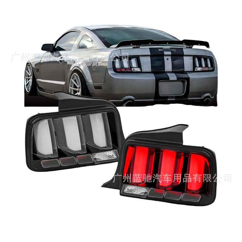 Tail Light Assembly for 05-09 Ford Mustang Modified Rear Running and Brake Lights
