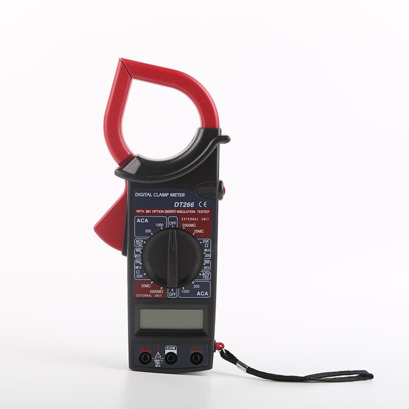Wholesale Supply Export Neutral Digital Clamp Meter Red DIGITAL CLAMP METER DT266