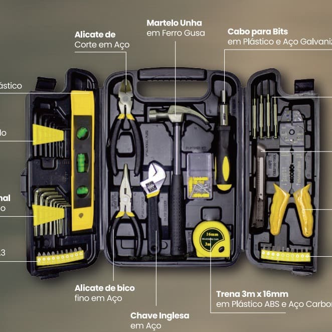 Factory Direct Home Use Hardware Tools Combination Set Safety Landing Gear Credit Exchange Gift Tool Set
