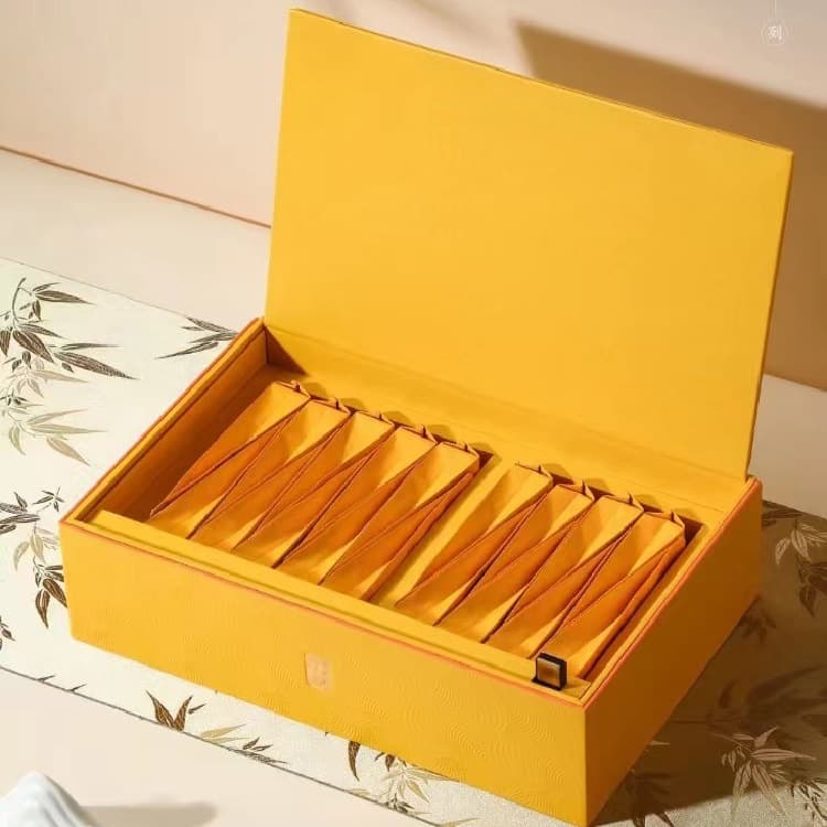 Royal Chrysanthemum Royal Orange Tea Box Tea Box Gift Box New Year and Holiday Gifts The First Choice for Small Cans of Tea Gift Box