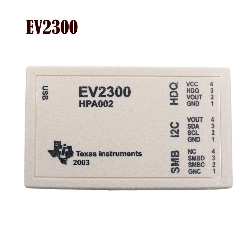 EV2300 Drone Battery Testing PC Tester Unlocking and Repair; Original Texas Instruments USB Interface Board