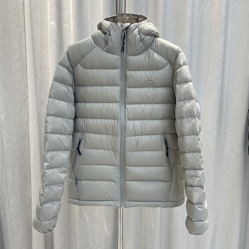 90% White Duck Down Short Padded Coat for Women, Lightweight 2025 Winter New Style Hooded Couple's Jacket for Petite Men