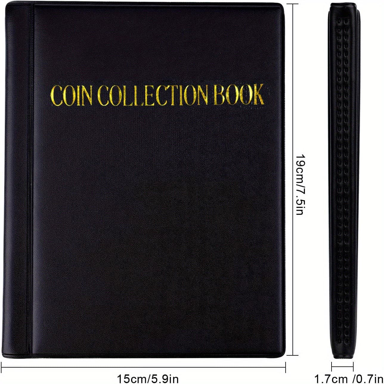 ✅ Cross-border Currency Collection Album for Coins, Commemorative Coins, Ancient Coin Storage, and Stamp Positioning Book