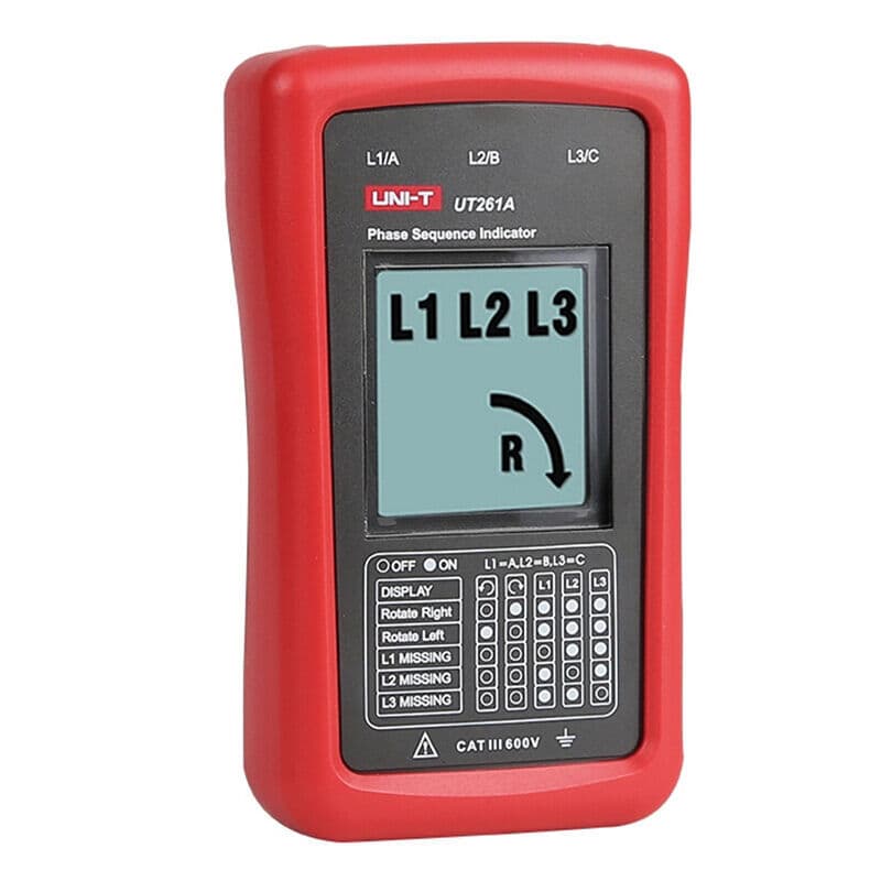 General agent wholesale Unilide phase sequence rotation indicator and motor steering instrument UT261A/UT261B/UT262E