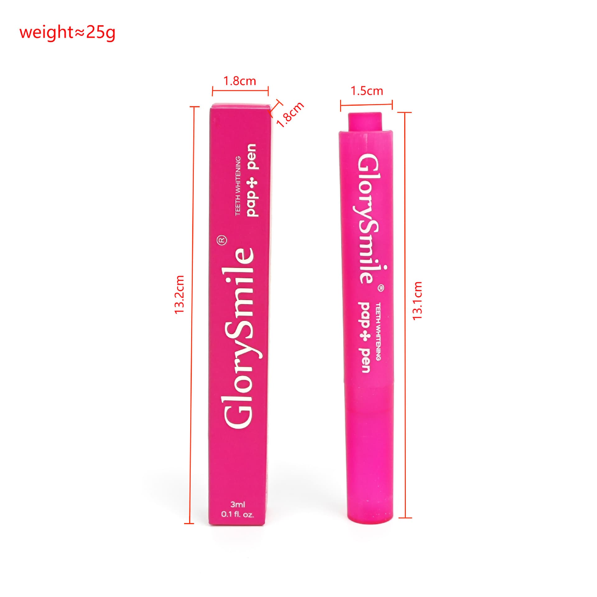 Glory Smile V34 Teeth Whitening Pen Tooth Whitening Essence Gel Applicator Purple Teeth Cleaning Pen