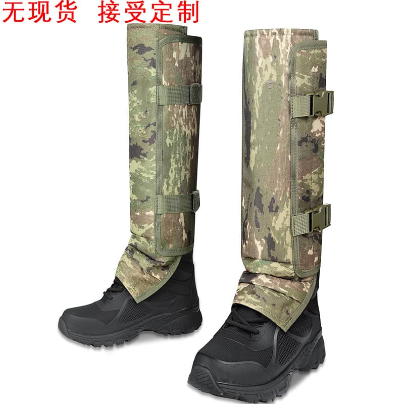 Factory custom-made outdoor mountaineering leggings, anti-snake bite leggings, hunting anti-stab leg protection, leggings straps