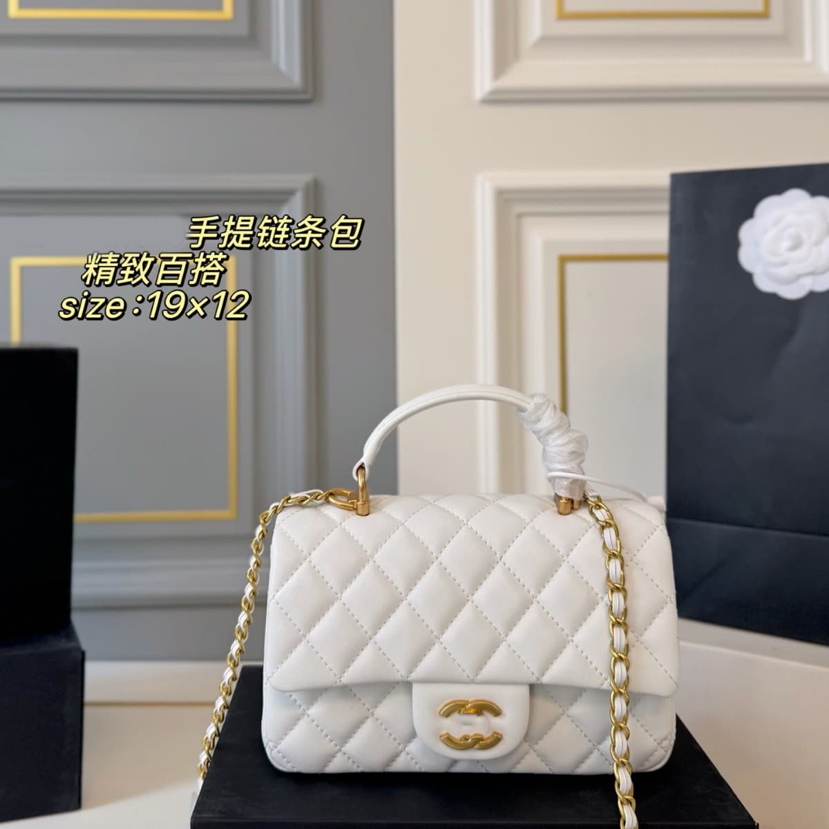 Xiaoxiangfeng rhombus handbag women's 2025 new trendy shoulder crossbody bag genuine leather ing versatile chain women's bag
