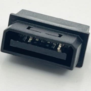 Factory Direct High Quality SEGA SS Saturn Game Console Controller 9P Female Socket Black (Phosphor Bronze)